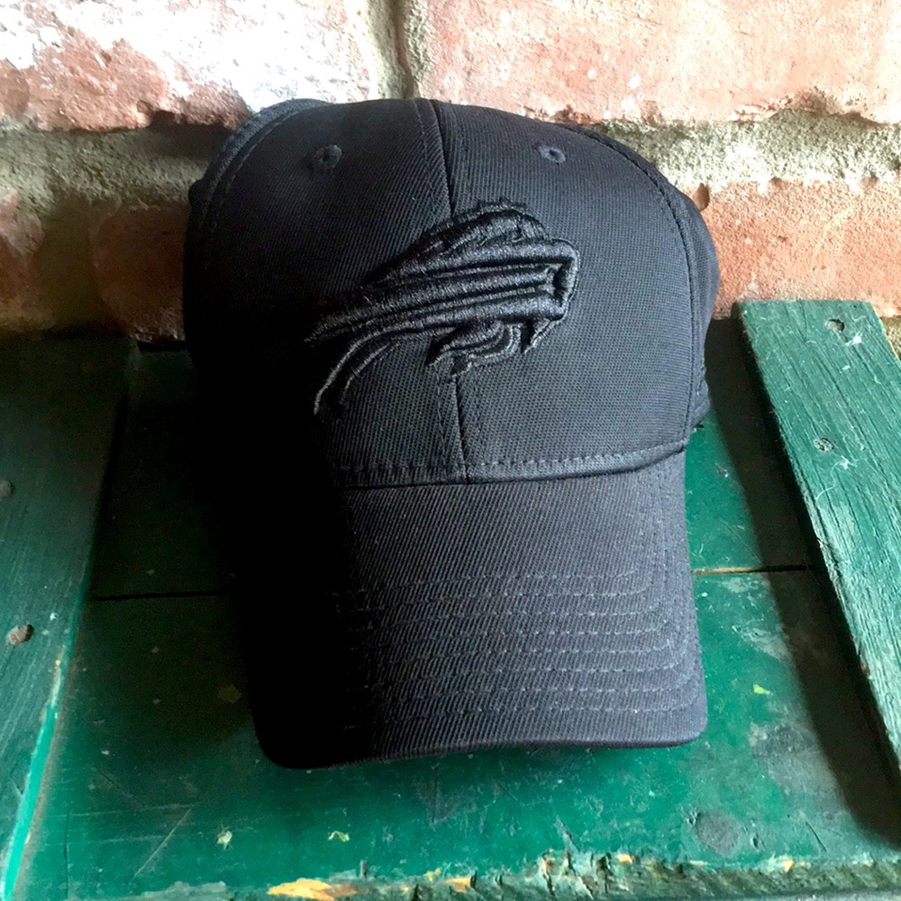 Buffalo Bills Black on Black Reebok NFL Cap.
